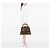 Borsa Hobo Louis Vuitton Monogram Empreinte Artsy MM Marrone - vista 7