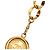 Chanel CC goldplattierter Medaillon-Kettengürtel Golden - Ansicht 5