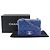 Borsa a tracolla Chanel Mini Square Classic in pelle di agnello blu con patta singola - vista 14