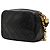 Schwarze Chanel CC gesteppte Lammleder Camera Bag mit Quaste - Ansicht 2