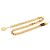 Goldene Chanel CC Medaillon Gliederkette Gürtel