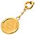 Goldene Chanel CC Medaillon Gliederkette Gürtel - Ansicht 2