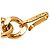 Goldene Chanel CC Medaillon Gliederkette Gürtel - Ansicht 4