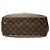Borsa Tote Verticale Louis Vuitton Monogram Batignolles marrone - vista 3