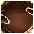 Borsa Tote Verticale Louis Vuitton Monogram Batignolles marrone - vista 4