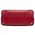 Borsa Satchel Doppia Prada Medium in Pelle Saffiano Rossa Rosso - vista 3