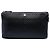 Clutch Chanel CC Chevron Caviar nera con zip Nero