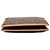 Borsa a tracolla Louis Vuitton Monogram Saumur Messenger PM Marrone - vista 3