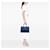 Borsa Prada Medium Saffiano Lux Galleria Double Zip Blu  - vista 6