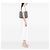 Tote Fendi in Nubuck Grigio con Catene FF - vista 7