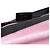 Borsa Satchel Baguette Fendi Mini Zucca in velluto goffrato rosa - vista 5