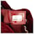 Mini borsa a secchiello Chanel Crush in velluto rosso con cristalli e perle - vista 6