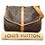 Borsa a tracolla Louis Vuitton Monogram Saumur 35 Marrone - vista 8