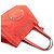 Borsa a tracolla LOEWE Nubuck Anagram Madrid con frange rossa Rosso - vista 11