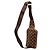 Borsa a tracolla Louis Vuitton Damier Ebene Geronimos Marrone - vista 2