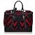 Borsa da viaggio Red Louis Vuitton Grimaud Vail Blanket Rosso