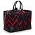 Borsa da viaggio Red Louis Vuitton Grimaud Vail Blanket Rosso - vista 2