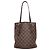 Borsa Louis Vuitton Damier Ebene Marais Bucket 23 Marrone - vista 3