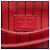 Borsa Satchel Pochette Metis Louis Vuitton Monogram Empreinte Rossa Rosso - vista 5