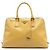 Borsa Satchel Prada Large Saffiano Lux Promenade Gialla Giallo