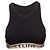 Céline Celine Cropped Bra Top Schwarz & Weiß Größe US S