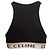 Céline Celine Cropped Bra Top Schwarz & Weiß Größe US S - Ansicht 3