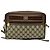 Borsa a tracolla Gucci GG Supreme Web marrone
