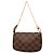 Borsa a mano Louis Vuitton Damier Ebene Mini Pochette Accessoires Marrone - vista 2