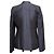 Blazer monobottone in jacquard Giorgio Armani blu navy Taglia IT 46 - vista 3