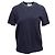 Hermès Hermes Kurzarm-T-Shirt mit Tasche, dunkelblau, Größe US S