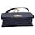 Borsa Chanel Medium Boy Bag Navy Blu - vista 4