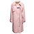 Balmain Moto Trenchcoat Hellrosa Größe FR 42 Pink - Ansicht 2