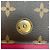 Borsa a tracolla Louis Vuitton Monogram Flore Wallet On Chain Marrone - vista 9