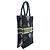Borsa Book Tote Verticale Dior Tie Dye Verde - vista 2