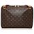 Borsa a tracolla Louis Vuitton Monogram Soft Trunk Messenger MM Marrone - vista 3