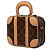 Borsa Satchel Louis Vuitton Monogram Valisette BB Marrone - vista 2