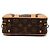 Borsa Satchel Louis Vuitton Monogram Valisette BB Marrone - vista 3