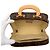 Borsa Satchel Louis Vuitton Monogram Valisette BB Marrone - vista 4