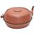 Borsa a tracolla rotonda camera Lanvin marrone - vista 5