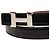 Hermès Constance H Wendelgürtel aus Swift- und Epsom-Leder in Schwarz - Ansicht 4