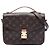 Borsa Louis Vuitton Monogram Pochette Metis Marrone