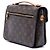 Borsa Louis Vuitton Monogram Pochette Metis Marrone - vista 2