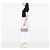 Vanity Necessaire Chanel Large New Travel Line in nylon rosa - vista 5