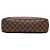 Borsa a tracolla Louis Vuitton Damier Ebene Odeon MM Marrone - vista 3