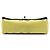 Borsa a tracolla con patta Chanel in pelle di vitello traforata gialla con logo e occhielli Giallo - vista 3