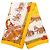 Foulard di seta Hermès Caparacons De La France Et De L Inde Giallo 90