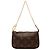 Borsa a mano Louis Vuitton Monogram Mini Pochette Accessoires Marrone