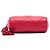 Borsa a tracolla Chanel Mini Quilted Lambskin Tassel Barrel rossa Rosso - vista 3