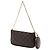 Borsa Louis Vuitton Monogram Multi Pochette Accessoires Marrone - vista 2
