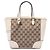 Borsa Satchel Bree Small GG Canvas Bianca Gucci Bianco